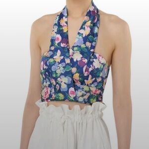 AMUR halter crop top